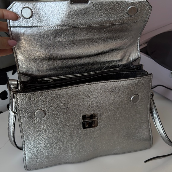 Miu Miu Cromo Madras Bandoliera Shoulder Bag - Picture 6 of 10